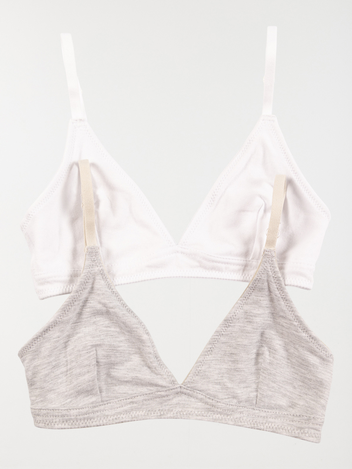 Lot de 2 soutien-gorge triangle fille