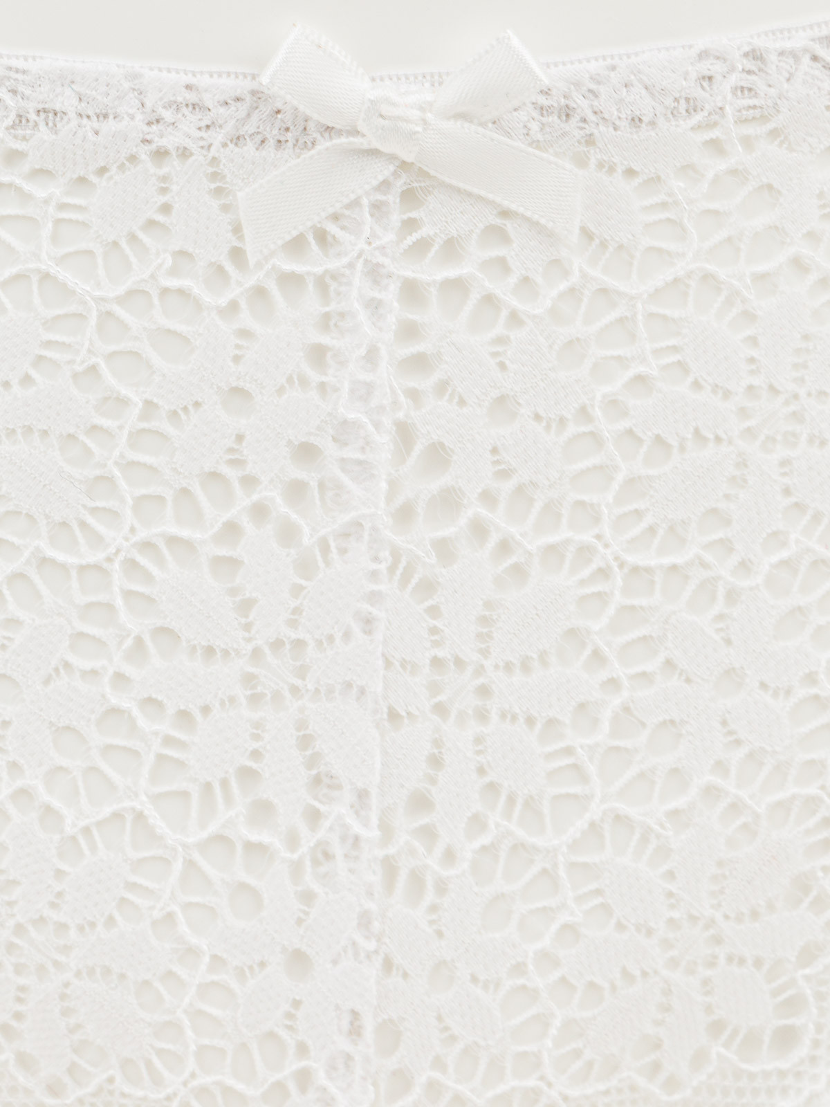 Tanga dentelle ivoire femme (S-XL)