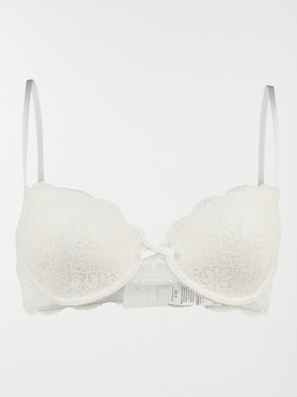 Soutien-gorge dentelle ivoire (85B-95E)