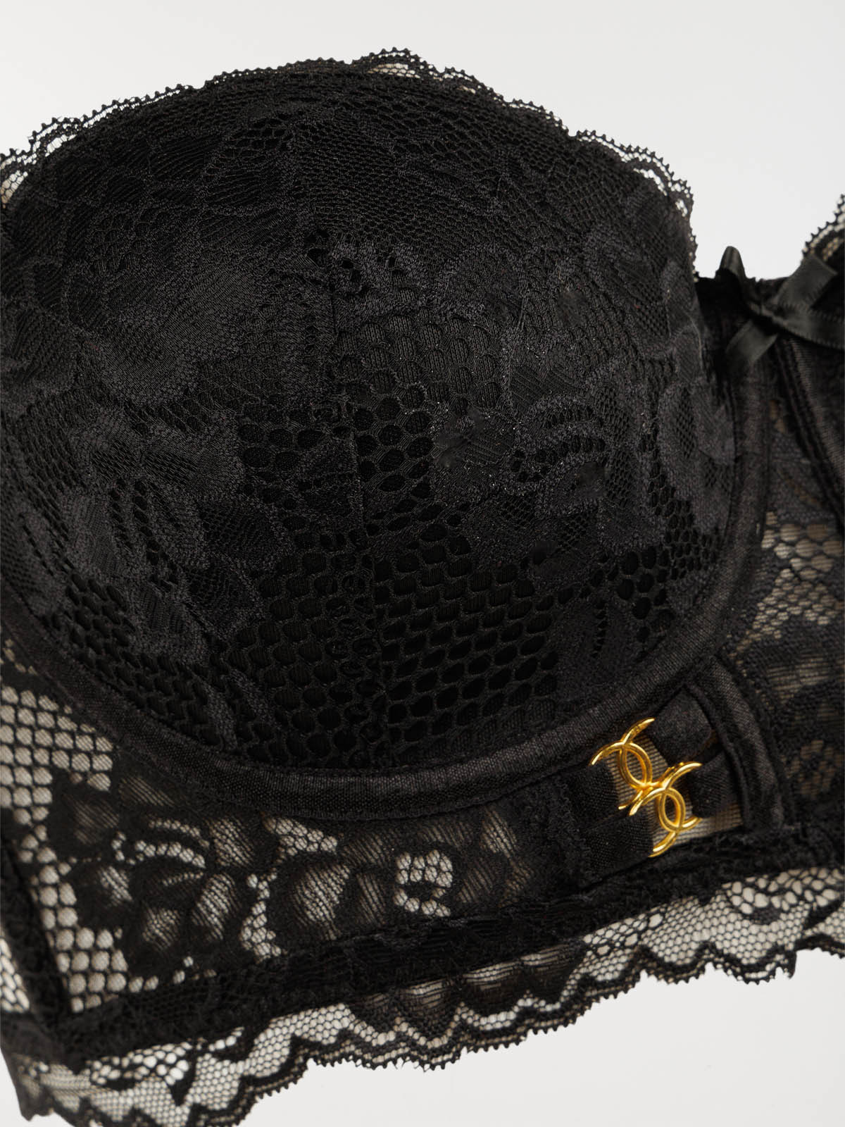 Bustier dentelle noir femme (85B-95E)