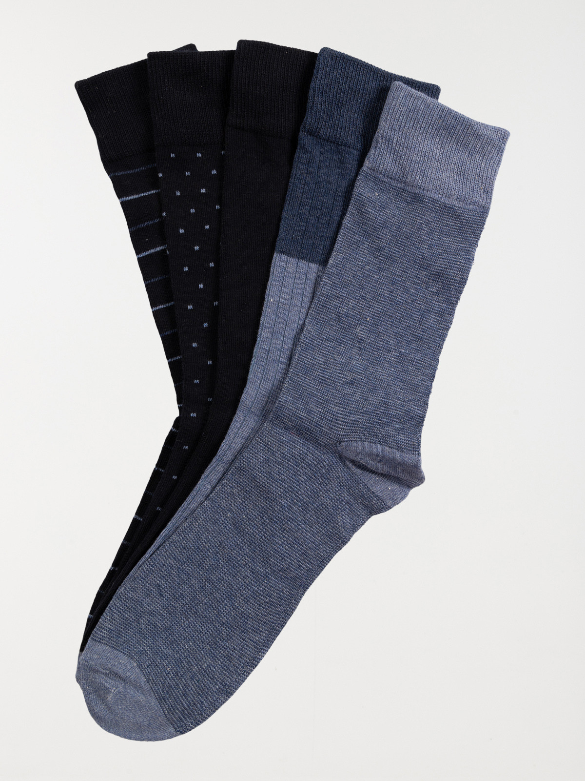 Lot de 5 chaussettes homme fantaisies