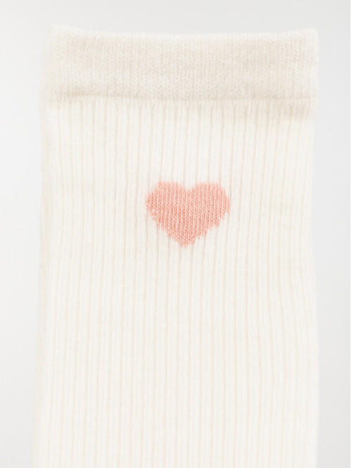 Lot de 5 chaussettes coeur...