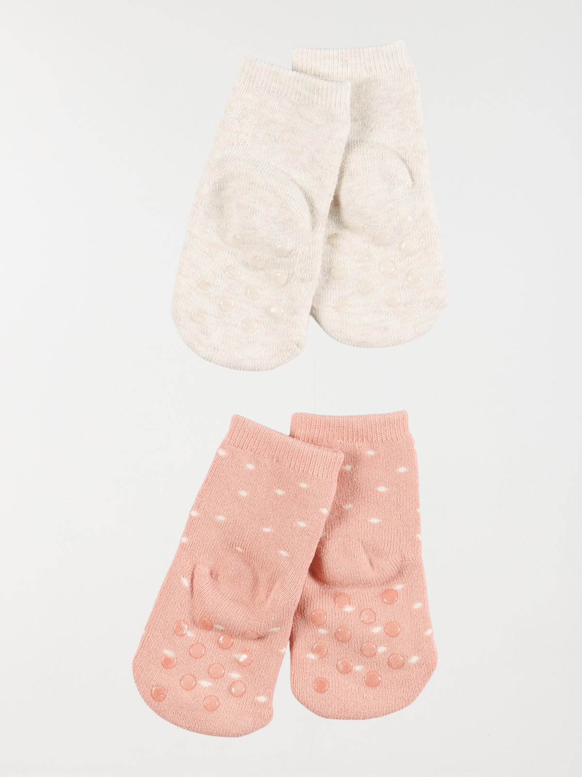 Lot de 2 paires de chaussettes fille