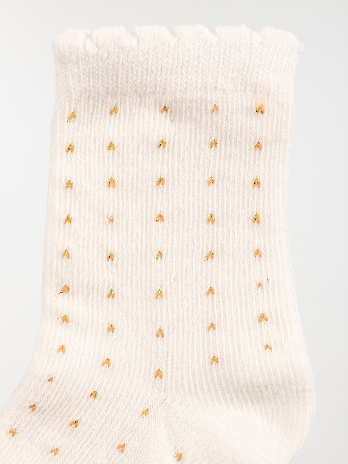 Lot de 3 chaussettes bébé fille écru Lot de 3 chaussettes bébé fille écru