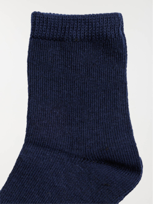 Lot de 3 chaussettes unies...