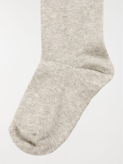 Collants chauds gris clair...