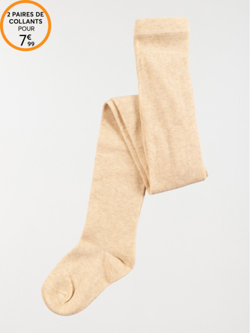 Collants chauds beige clair...