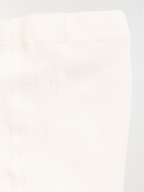 Collants chauds bébé écru
