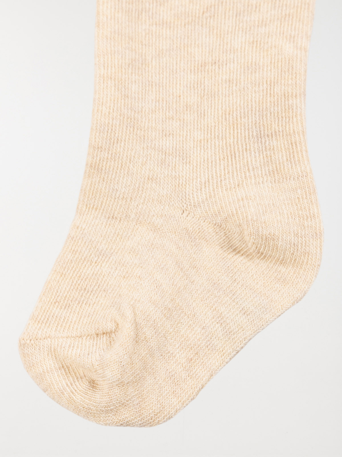 Collants chauds bébé beige clair