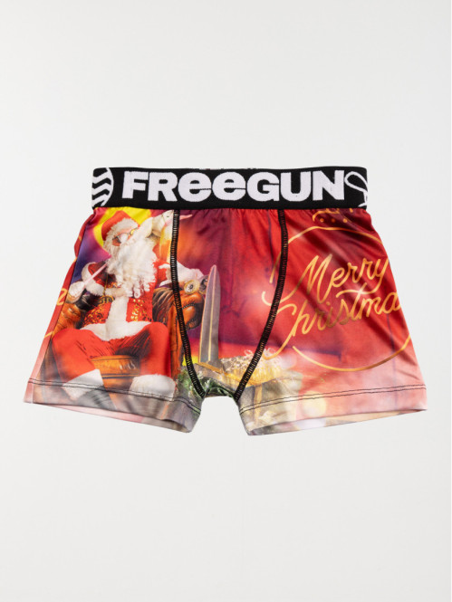 Shorty garçon Freegun merry christmas
