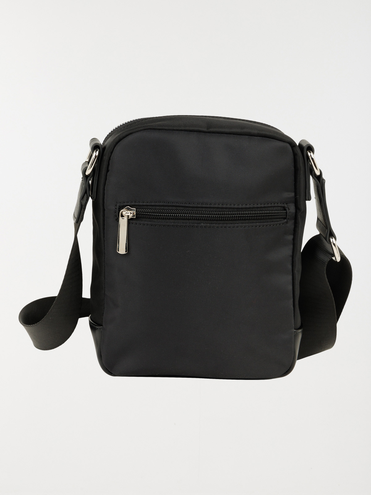 Sacoche noire bandoulière réglable homme