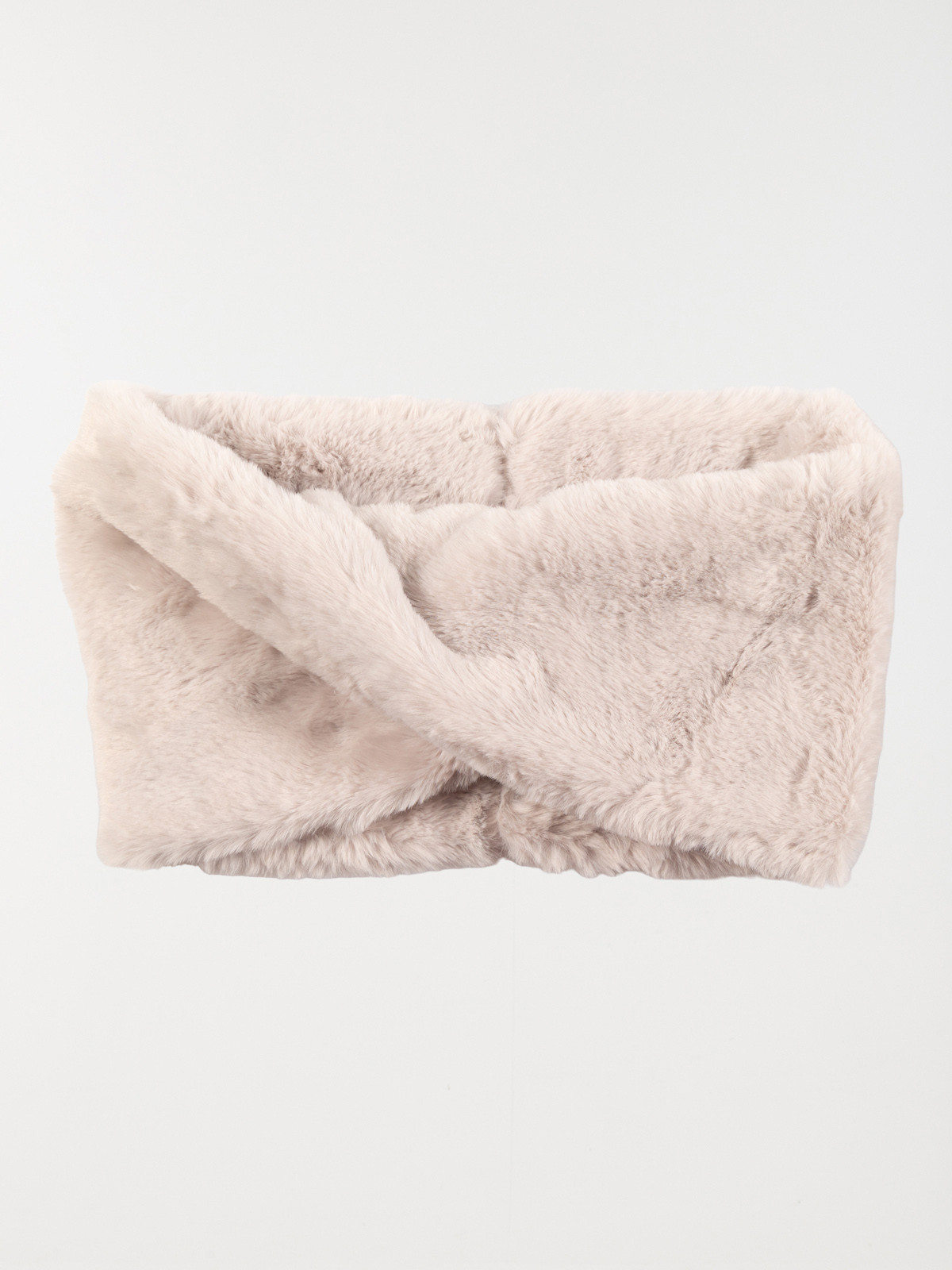 Snood doux gris clair fille