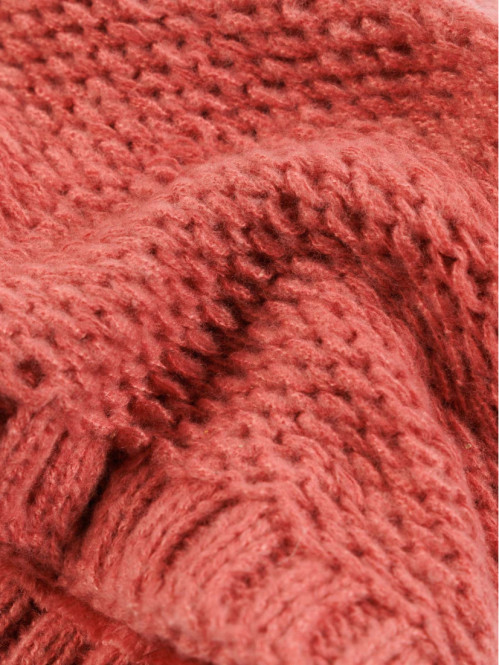 Snood tricot baroque pink...