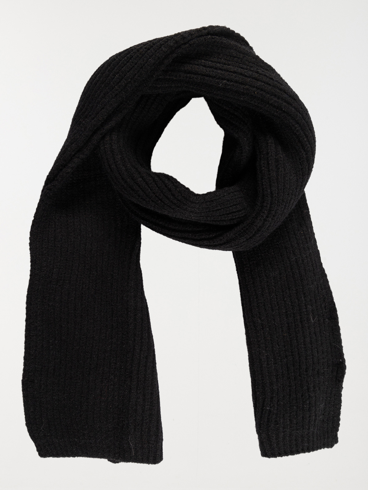 Echarpe noire homme