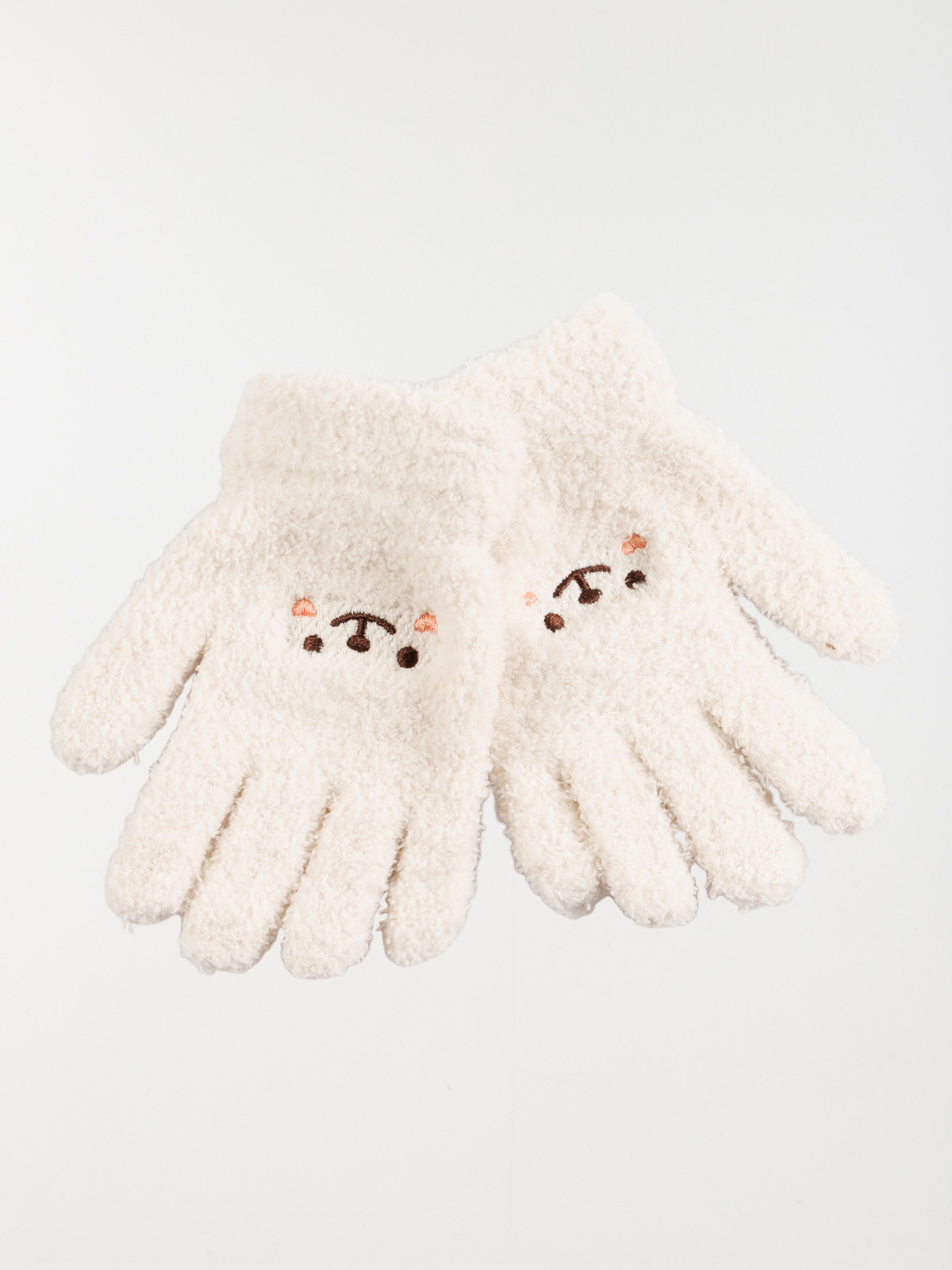 Gants tout doux coquille smile fille