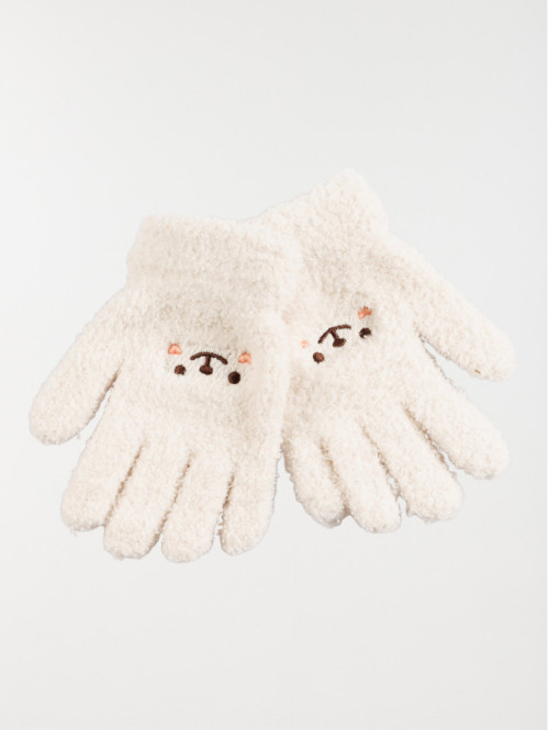 Gants tout doux coquille...