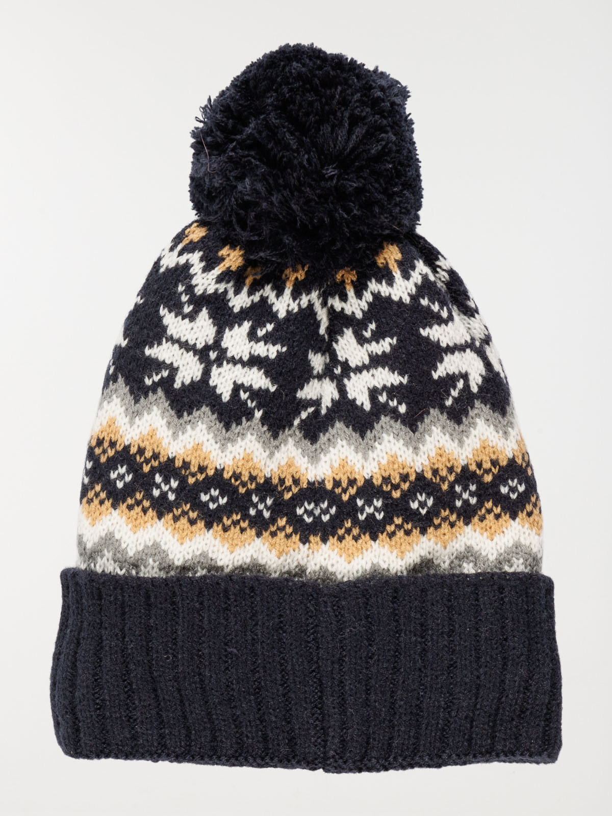 Bonnet jacquard garçon