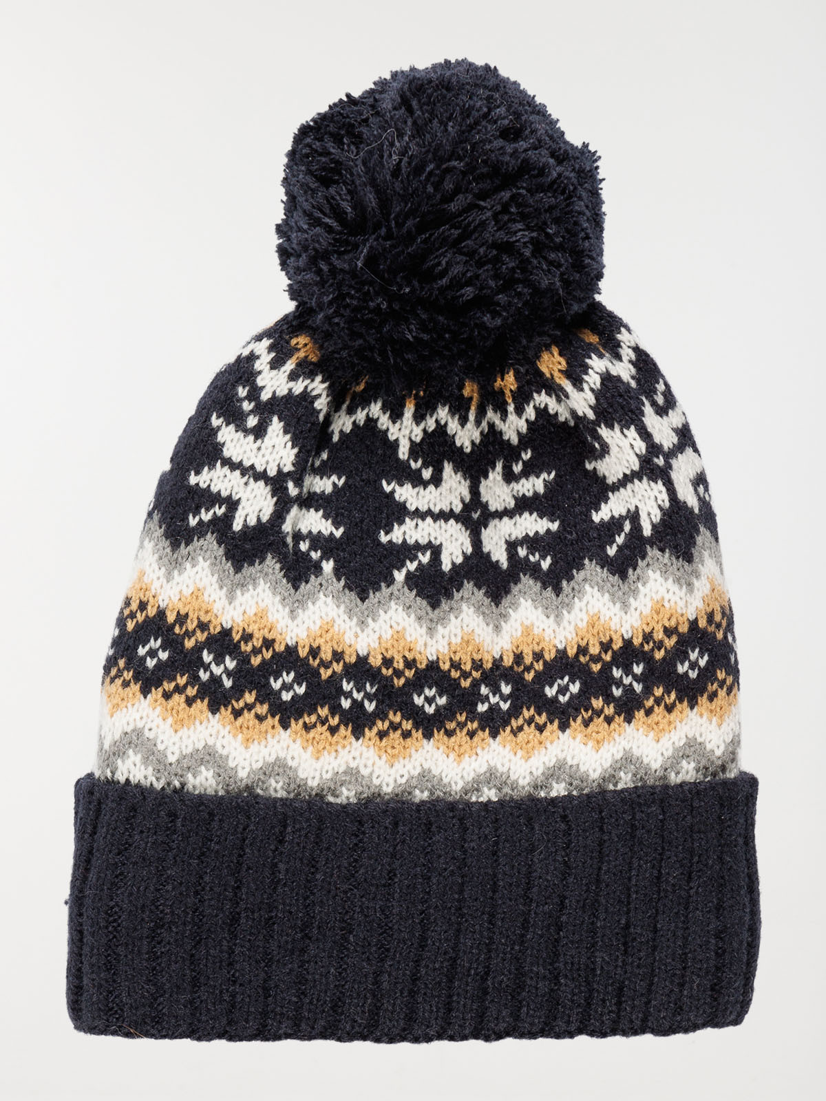 Bonnet jacquard garçon