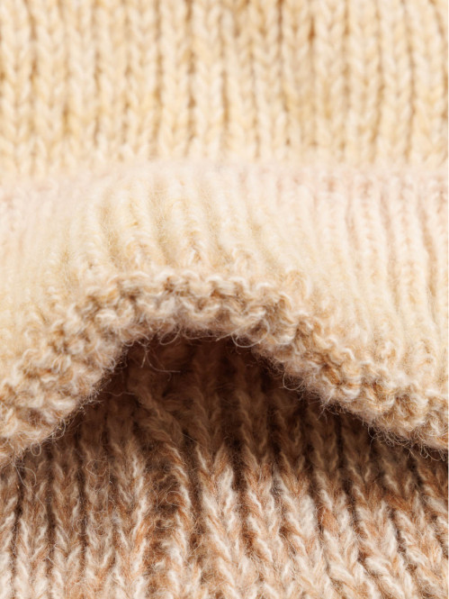 Bonnet coloris sarrasin femme