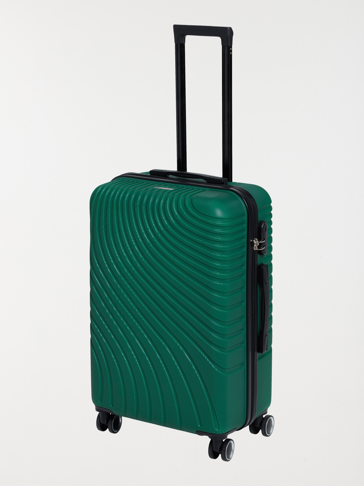 Valise verte rigide à roulette Valise verte rigide à roulette