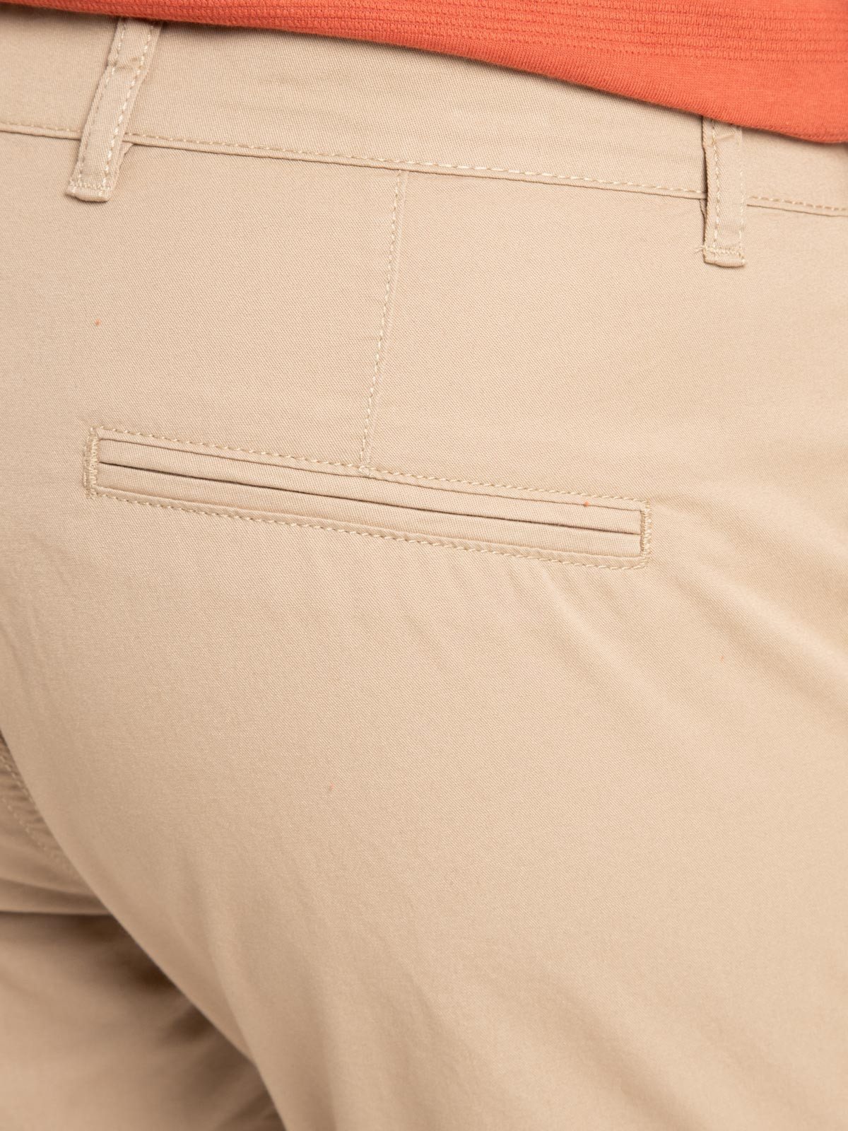 Bermuda crème homme