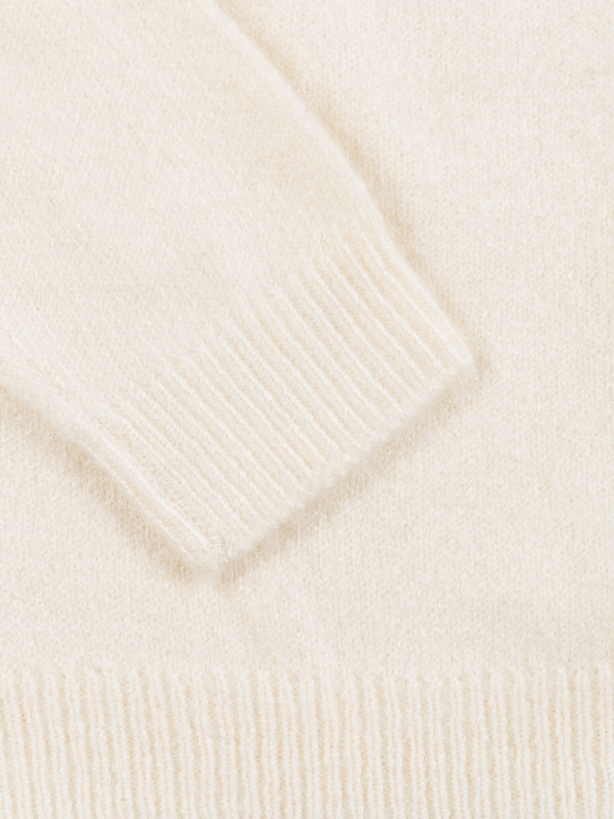 Pull jacquard col rond fille (3-12A)