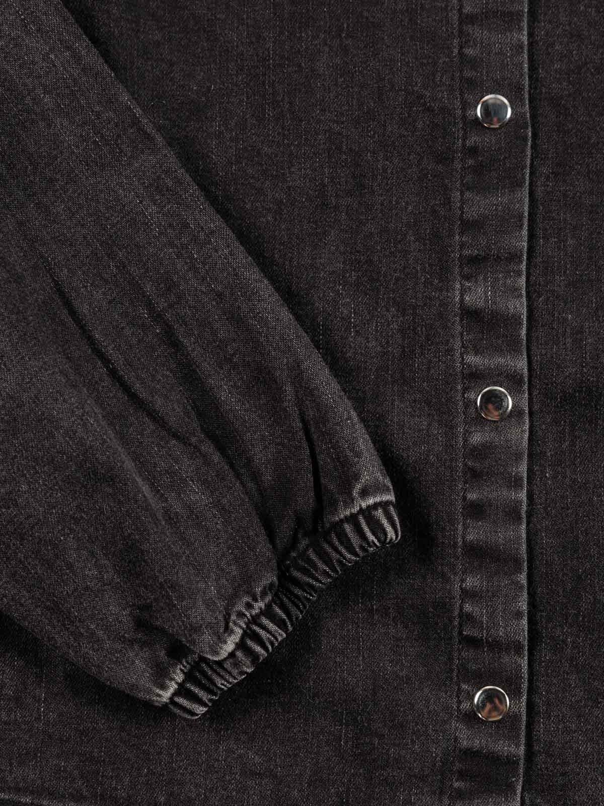 Blouse col claudine brodé fille (3-12A)