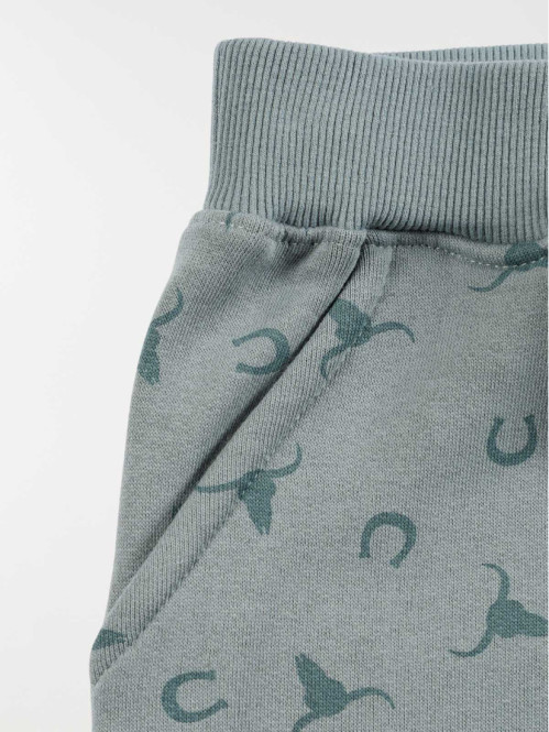 Pantalon jogging imprimé garçon (3-12A)