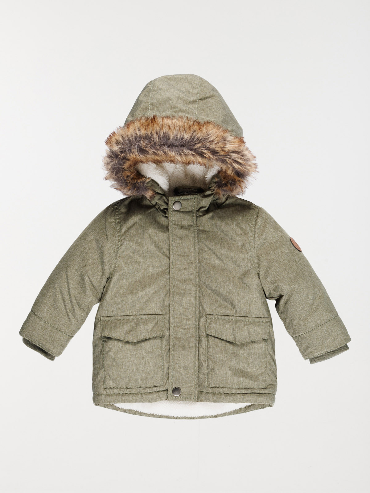 Parka kaki garçon (6-36M)
