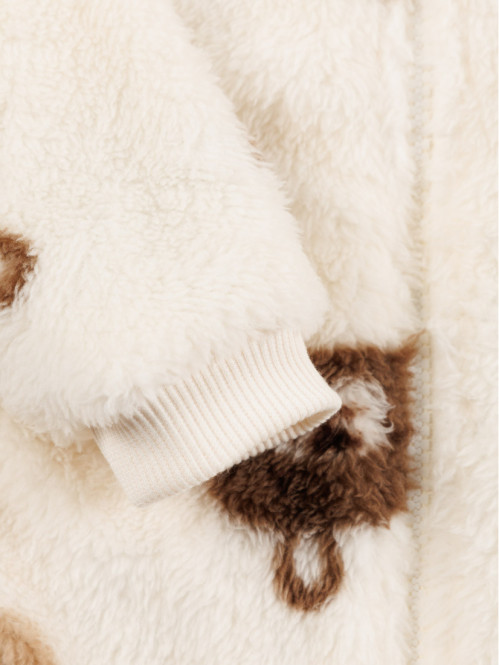 Combinaison douce ourson garçon (3-36M) Combinaison douce ourson garçon (3-36M)