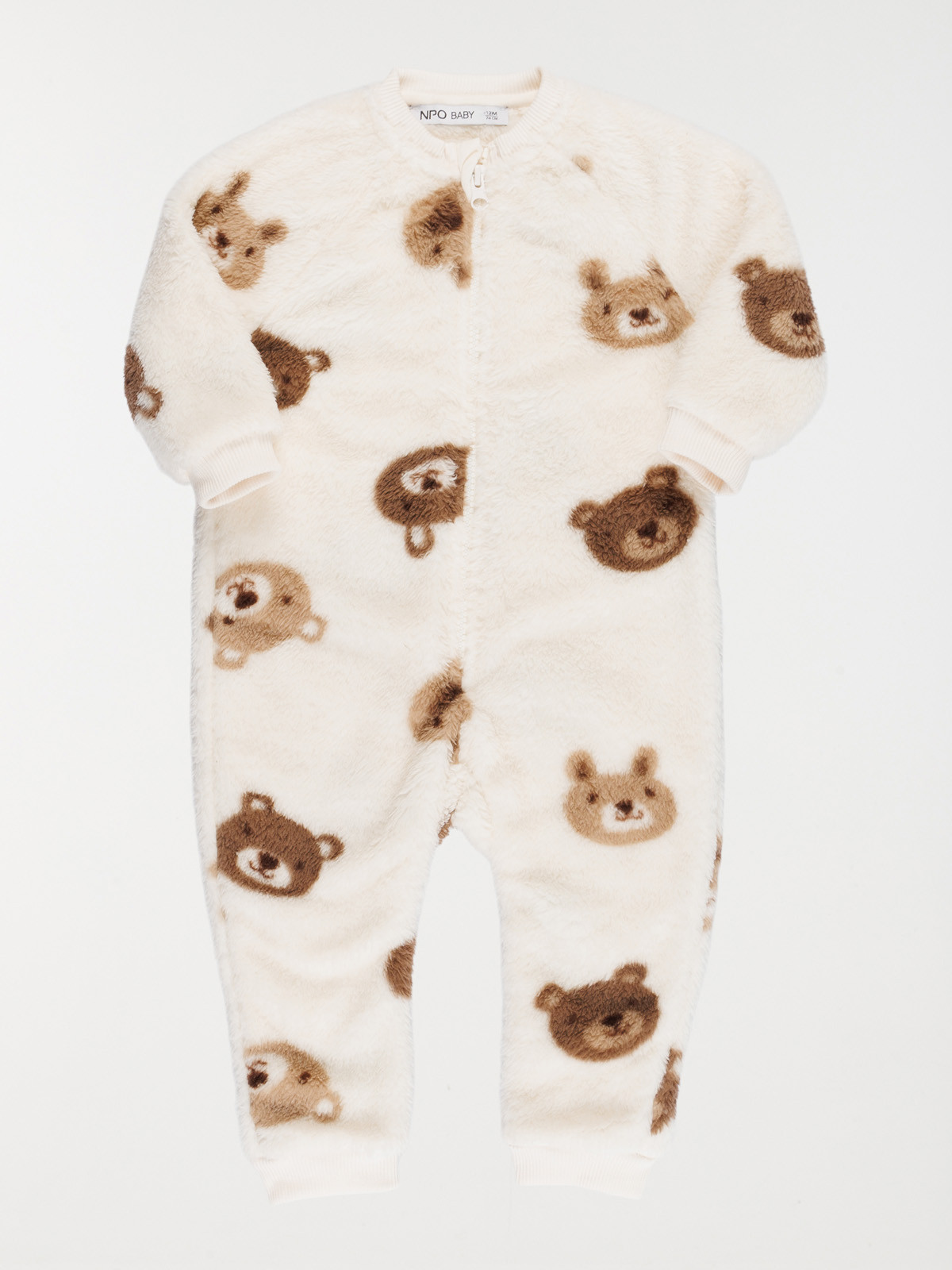 Combinaison douce ourson garçon (3-36M)