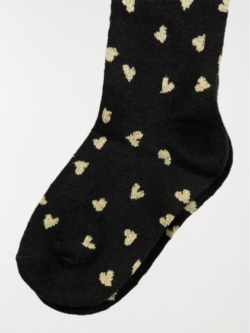 Collants chauds coeurs...