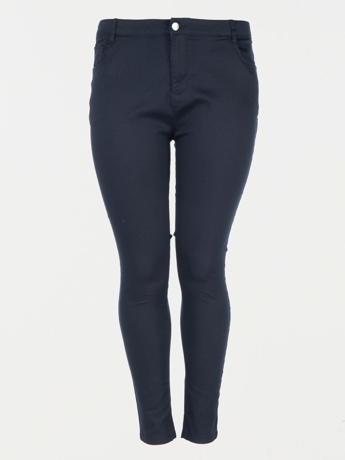 Pantalon marine grande taille femme