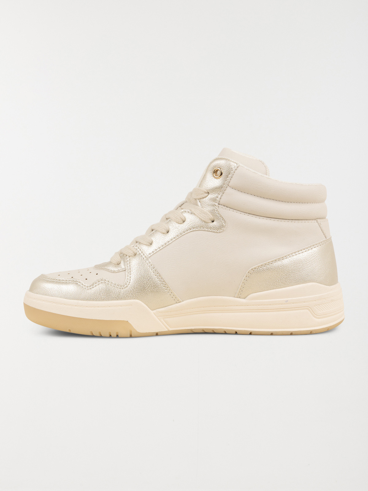 Baskets montantes femme blanc (36-41)