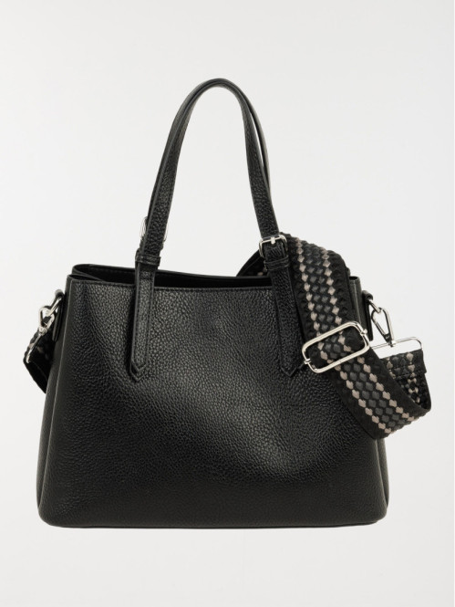 Sac à main uni anses femme
