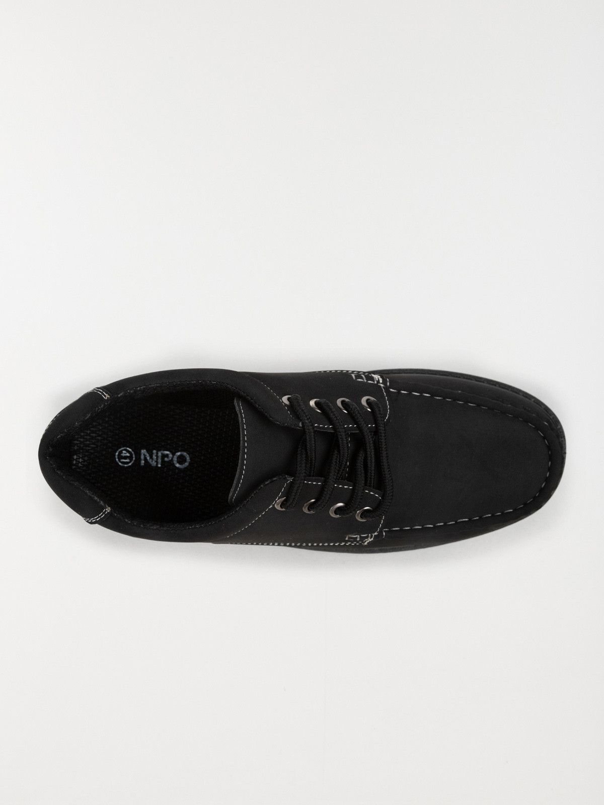 Chaussures noires homme lacets (40-45)
