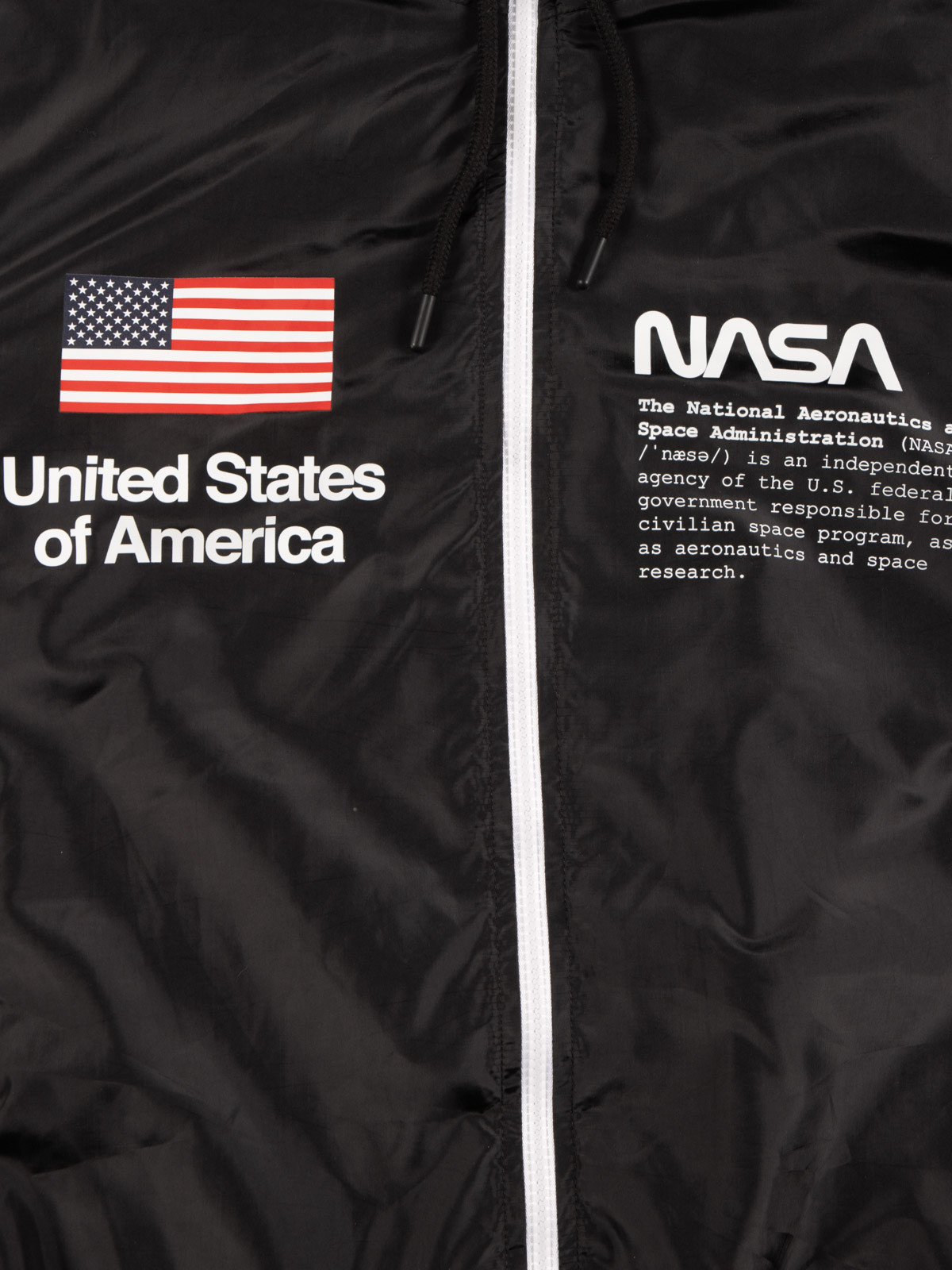 Blouson NASA homme noir