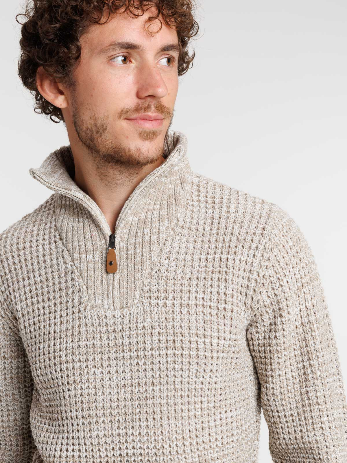 Pull colle montant homme online