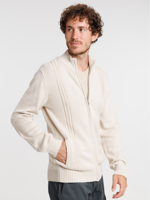 Gilet multipoches mastic homme