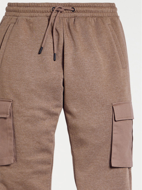 Pantalon avec poche moka clair homme