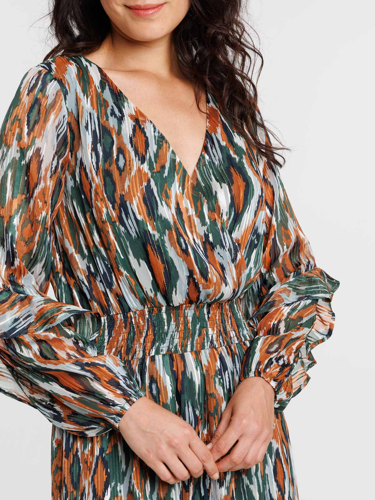 Robe voile imprimée femme Robe voile imprimée femme