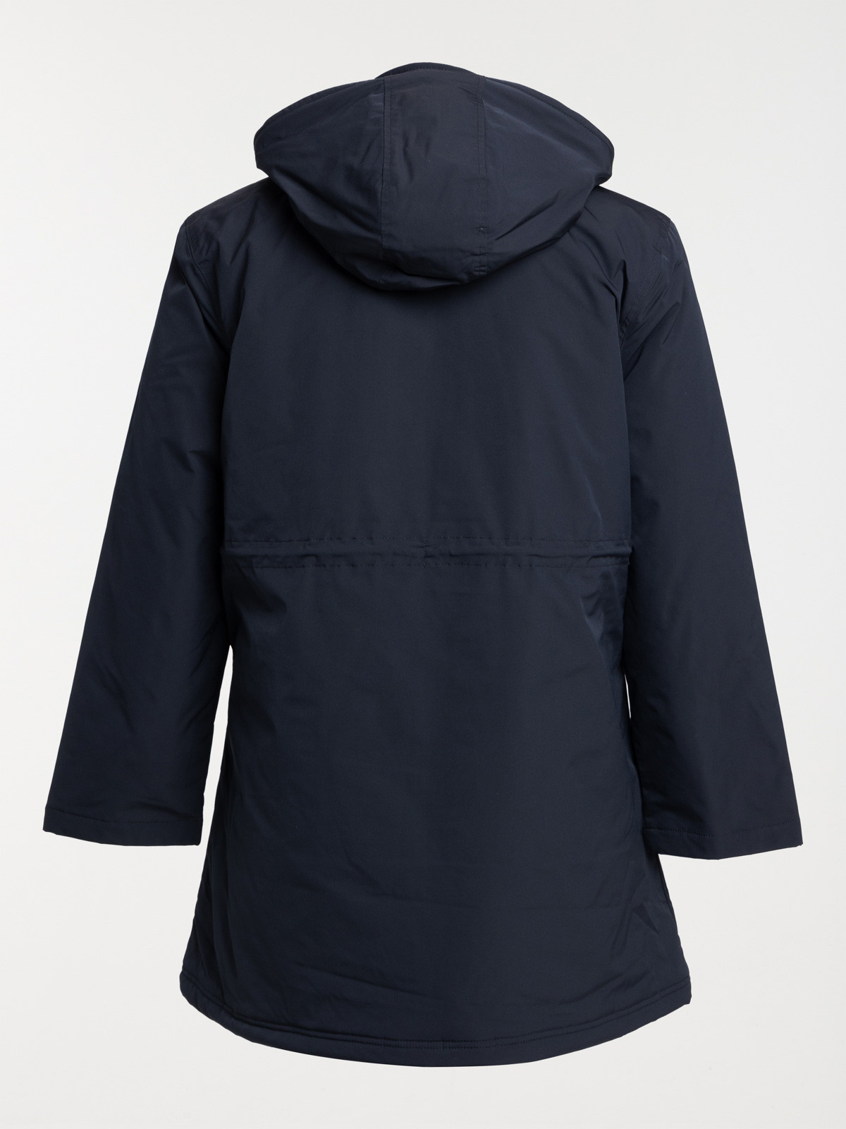 Parka noire grande taille femme
