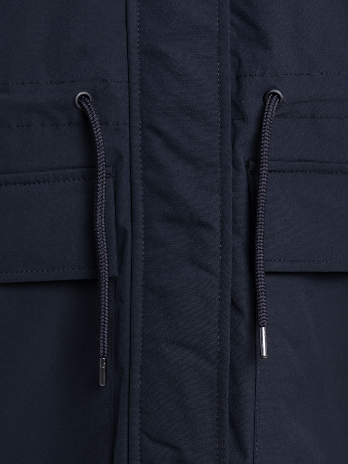 Parka noire grande taille femme