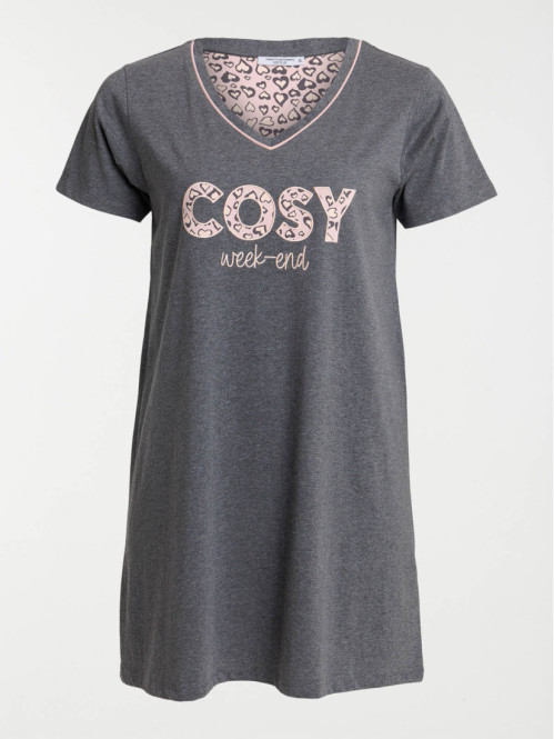 Liquette message grande taille femme