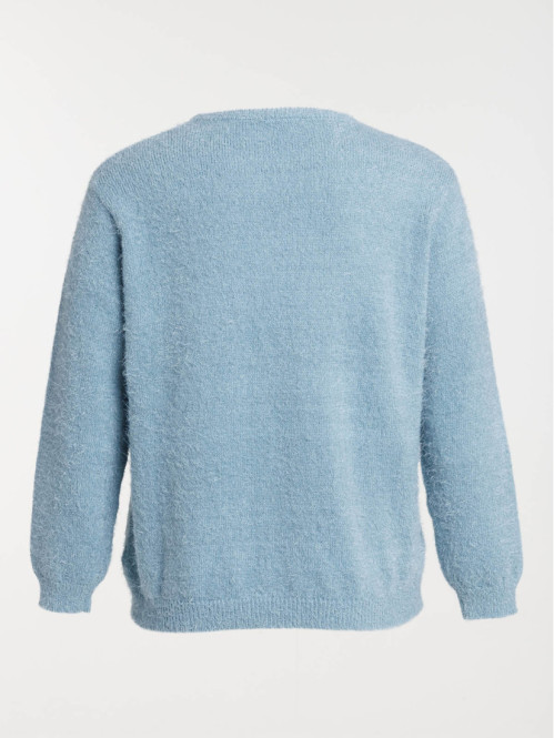 Pull de noël renne grande taille femme