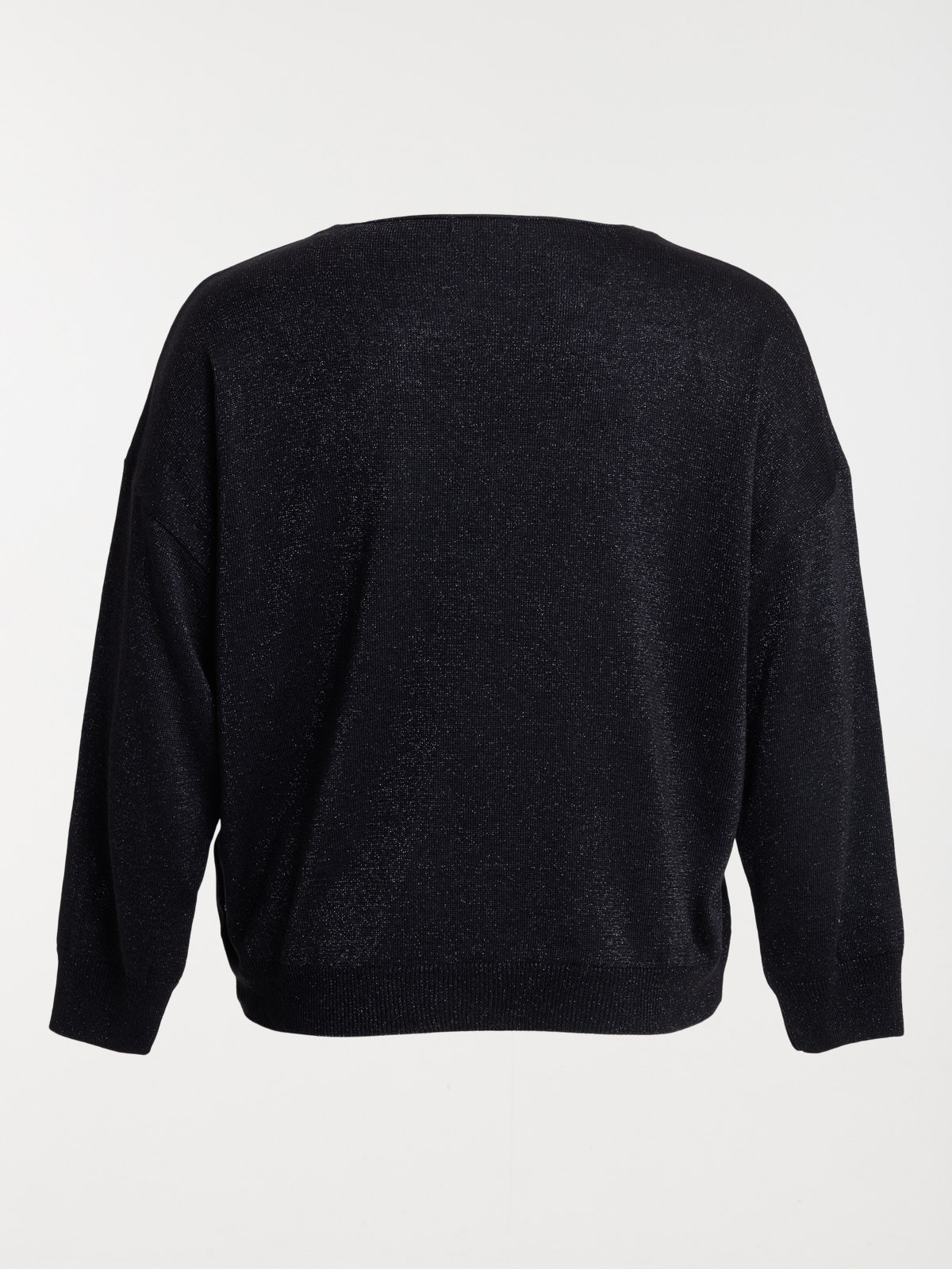 Pull noir brillant best sale