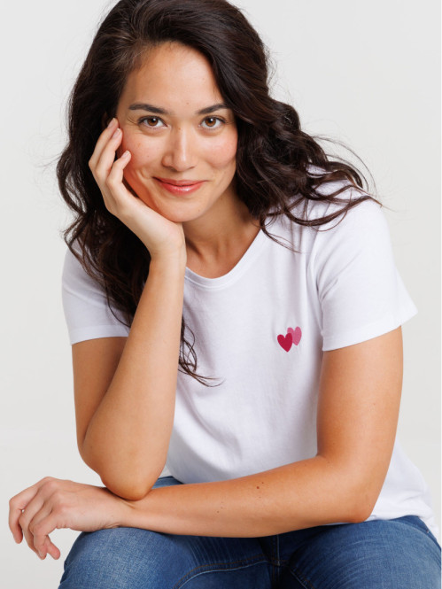 T-shirt octobre rose femme