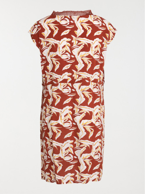 Robe imprimée grande taille femme Robe imprimée grande taille femme