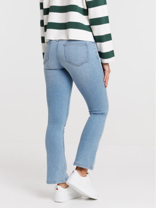 Jean bootcut bleached femme Jean bootcut bleached femme