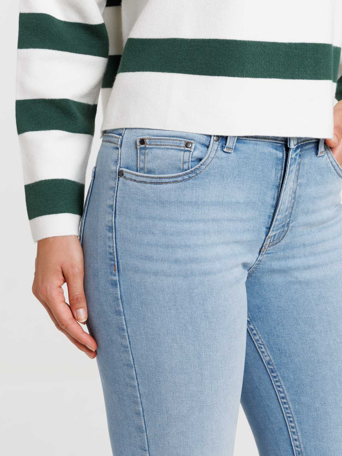 Jean bootcut bleached femme Jean bootcut bleached femme
